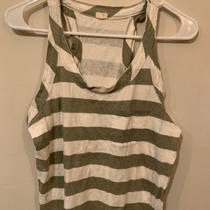 J. Crew tank top with front pocket